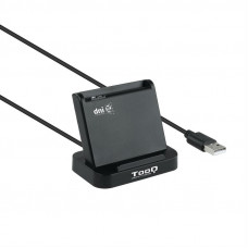 TOOQ - Leitor de Cartões Inteligente TQR-220B DNIE Vision USB 2.0 Preto