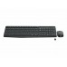 Teclado Ingles Logitech Mk235 Ratón Incluido Usb Qwerty Internacional de Ee.Uu. Gris