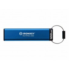 Kingston IronKey Keypad 200 - drive flash USB - 128 GB - IKKP200/128GB Kingston IronKey Keypad 200 - drive flash USB - 128 GB - IKKP200/128GB
