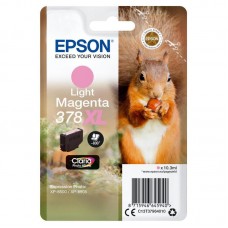 Cartucho de Tinta Epson 378XL, Magenta Claro, Alta Capacidade, C13T37964010