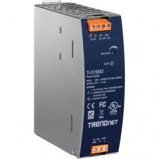 Fonte de Alimentação Trendnet TI-S15052 - 150W, 52V DC, Trilho DIN Fonte de Alimentação Trendnet TI-S15052 - 150W, 52V DC, Trilho DIN