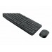 Teclado Ingles Logitech Mk235 Ratón Incluido Usb Qwerty Internacional de Ee.Uu. Gris