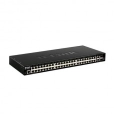 D-Link DGS 1520-52 - Interruptor - L3 - inteligente - 48 x 10/100/1000 + 2 x 10 Gigabit Ethernet + 2 x 10 Gigabit SFP+ - montável em trilho D-Link DGS 1520-52 - Interruptor - L3 - inteligente - 48 x 10/100/1000 + 2 x 10 Gigabit Ethernet + 2 x 10 Gigabit SFP+ - montável em trilho