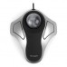 Kensington Orbit Optical Trackball - Trackball - destros e canhotos - óptico - 2 botões - com cabo - USB - prata