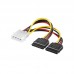 Cabo de Alimentação Ewent EC1500 - Molex (4-pinos) para 2x SATA - EC1500
