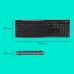 Conjunto Teclado e Rato Logitech Wireless Combo MK270, Sem Fios, QWERTY, Turco, Preto e Prata Conjunto Teclado e Rato Logitech Wireless Combo MK270, Sem Fios, QWERTY, Turco, Preto e Prata