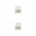 Cabo de Rede Nanocable CAT.6A RJ45, 0.5m, Branco, LSZH Cabo de Rede Nanocable CAT.6A RJ45, 0.5m, Branco, LSZH