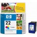 HP 22 - 5 ml - cor (ciano, magenta, amarelo) - original - tinteiro - para Deskjet F2185, F2187, F2210, F2235, F2240, F2275, F2280, F2290, F375, F4175, F4190, F4194 HP 22 - 5 ml - cor (ciano, magenta, amarelo) - original - tinteiro - para Deskjet F2185, F2187, F2210, F2235, F2240, F2275, F2280, F2290, F375, F4175, F4190, F4194