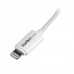 Cable 2m Lightning Apple Ipod Cabl Ipad Iphone a Usb 2.0 Blanco Cable 2m Lightning Apple Ipod Cabl Ipad Iphone a Usb 2.0 Blanco