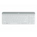 Logitech Mk470 (Ingles)  Estándar, Rf Inalámbrico, Qwerty, Blanco, Ratón Incluido