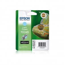 Cartucho de Tinta Epson Cian Claro, Stylus Photo/2100 (T0345) Cartucho de Tinta Epson Cian Claro, Stylus Photo/2100 (T0345)