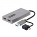 Adaptador Startech USB para Dupla Saída HDMI