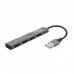 Hub USB Trust Halyx - 4 Portas