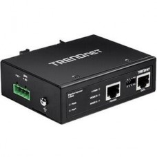 Antena Trendnet TI-IG60 - Injetor PoE Gigabit Industrial, 72W, Montagem em Trilho DIN/Parede