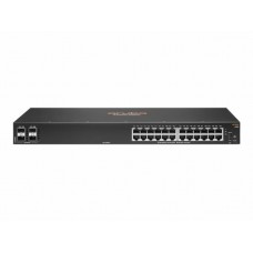 HPE Aruba 6100 24G 4SFP+ Switch - interruptor - 28 portas - Administrado - montável em trilho - JL678A#ABB HPE Aruba 6100 24G 4SFP+ Switch - interruptor - 28 portas - Administrado - montável em trilho - JL678A#ABB