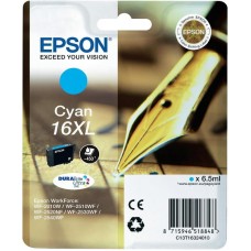 Epson Tinteiro Cyan 16XL Tinta DURABrite Ultra (c/alarme RF+AM)