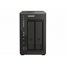 Servidor NAS QNAP TS-253E-8G: Intel Celeron, 8GB RAM, 2 Baias