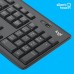 Kit Teclado e Rato Logitech MK295, Sem Fio, QWERTY, Inglês (US), Grafito