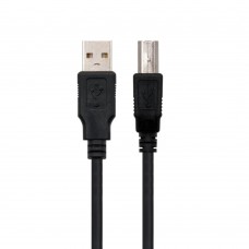 EWENT - Cabo USB 2.0 A > B M/M, AWG30, 3.0 m