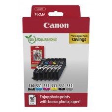 CANON PGI-530/CLI-531 PGBK/C/M/Y/BK/GY Photo Value