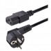 Cabo de Alimentação Startech 713E1MPWRCORDST, 1m, CEE 7/7 - IEC C13
