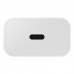 Carregador Samsung EP-T2510XWEGEU USB Type-C 25W, Branco Carregador Samsung EP-T2510XWEGEU USB Type-C 25W, Branco