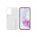 Capa para Smartphone Samsung Galaxy A35 5G Smart View Wallet Case, Branca Capa para Smartphone Samsung Galaxy A35 5G Smart View Wallet Case, Branca