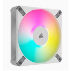 AF ELITE Series, AF120 RGB ELITE WHITE, 120mm Fluid Dynamic RGB Fan with AirGuide, Single Pack 
