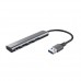 Hub USB TRUST COMPUTER Halyx, 4 Portas
