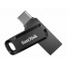 SanDisk Ultra Dual Drive Go - drive flash USB - 128 GB - SDDDC3-128G-G46