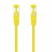 Cabo de Rede Nanocable CAT6A SFTP, 0.5m, Amarelo, 10 Gigabit Ethernet