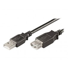 Ewent Cabo Extensão Usb 2.0 M/F Preto 5mt