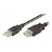 Ewent Cabo Extensão Usb 2.0 M/F Preto 5mt