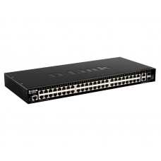 D-Link DGS 1520-52 - Interruptor - L3 - inteligente - 48 x 10/100/1000 + 2 x 10 Gigabit Ethernet + 2 x 10 Gigabit SFP+ - montável em trilho D-Link DGS 1520-52 - Interruptor - L3 - inteligente - 48 x 10/100/1000 + 2 x 10 Gigabit Ethernet + 2 x 10 Gigabit SFP+ - montável em trilho