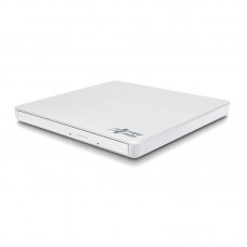 Grabadora de DVD Externa LG Ultra Slim DVD-Writer GP60NW60.AUAE12W, Branca, USB 2.0, Leitura 24x/8x, Gravação 24x/8x/6x