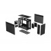 Caja Pc Asus Prime Ap201 Microatx Mini Tower Black