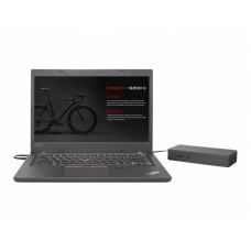 Lenovo Thunderbolt 3 Essential Dock - replicador de porta - Thunderbolt 3 - HDMI,DP - GigE - 40AV0135EU