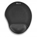 NGS - Tapete de rato ergonómico com enchimento em gel na área do pulso para máximo conforto - Preto NGS - Tapete de rato ergonómico com enchimento em gel na área do pulso para máximo conforto - Preto