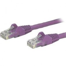 StarTech.com 1m CAT6 Ethernet Cable, 10 Gigabit Snagless RJ45 650MHz 100W PoE Patch Cord, CAT 6 10GbE UTP Network Cable w/Strain Relief, Purple, Fluke Tested/Wiring is UL Certified/TIA - Category 6 - 24AWG (N6PATC1MPL) - Cabo de rede - RJ-45 (M) para StarTech.com 1m CAT6 Ethernet Cable, 10 Gigabit Snagless RJ45 650MHz 100W PoE Patch Cord, CAT 6 10GbE UTP Network Cable w/Strain Relief, Purple, Fluke Tested/Wiring is UL Certified/TIA - Category 6 - 24AWG (N6PATC1MPL) - Cabo de rede - RJ-45 (M) para