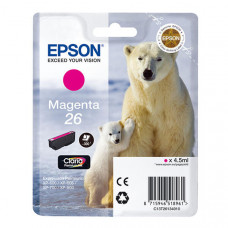 Tinteiro Magenta Série 26 Urso Polar Tinta Claria Premium (c/alarme RF+AM) 