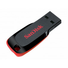 Sandisk Cruzer Blade Unidad Flash USB 64 GB USB Tipo a 2.0 NEGRO, Rojo