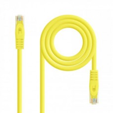Cabo Nanocable RJ45 Cat.6A UTP LSZH, 2m, AWG24, Amarelo