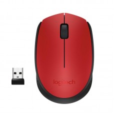 Rato Logitech M171: Sem Fio, Vermelho, 2.4GHz, 1000 DPI, 910-004641 Rato Logitech M171: Sem Fio, Vermelho, 2.4GHz, 1000 DPI, 910-004641