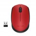 Rato Logitech M171: Sem Fio, Vermelho, 2.4GHz, 1000 DPI, 910-004641 Rato Logitech M171: Sem Fio, Vermelho, 2.4GHz, 1000 DPI, 910-004641