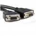 Cable de 20cm Lfh59 Dms-59  Cabl Doble Pantalla Vga Hd15