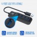 Hub USB Ewent EW1138: 4 Portas, USB 3.2 Gen 1