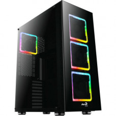 Aerocool TOR PRO Full TOWER, E-ATX, 4X RGB 14CM FANS, Tempered Glass SIDE&FRONT Panel