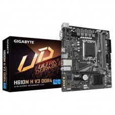 Placa Mãe Gigabyte H610M H V3 DDR4 LGA 1700 (H610MHV3DDR4) Placa Mãe Gigabyte H610M H V3 DDR4 LGA 1700 (H610MHV3DDR4)