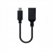 Cabo Nanocable USB 3.2 Gen 2 (3.1 Gen 2) USB A - USB C, 15cm, Preto