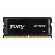Kingston FURY Impact - DDR5 - kit - 16 GB:2 x 8 GB - SO DIMM 262-pinos - 4800 MHz / PC5-38400 - unbuffered - KF548S38IBK2-16